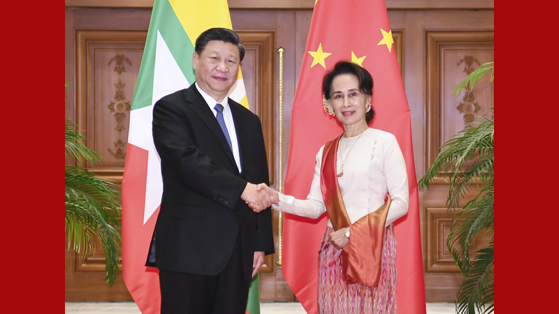 Ши Жиньпин Аун Сан Су Читай хэлэлцээ хийв